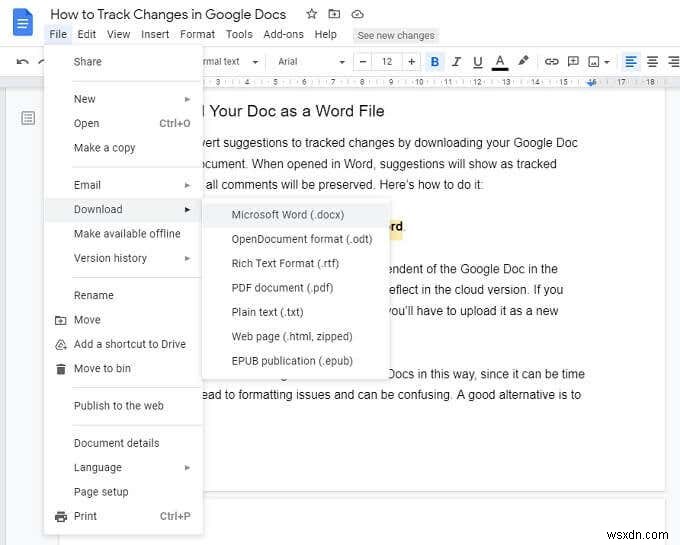 Googleドキュメントで変更履歴を追跡する方法|提案モード・バージョン履歴の使い方
