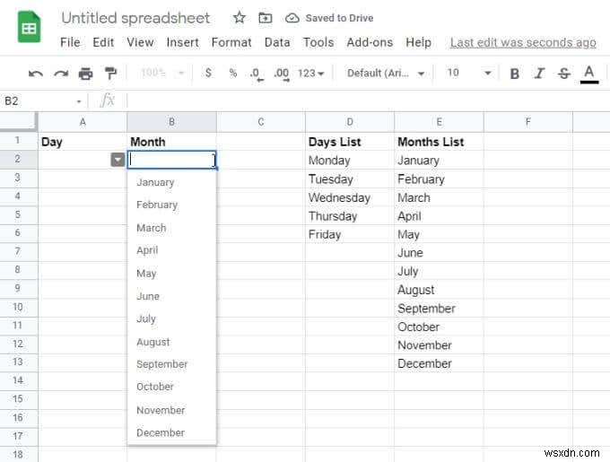 Googleスプレッドシートでドロップダウンリストを作成・活用する方法