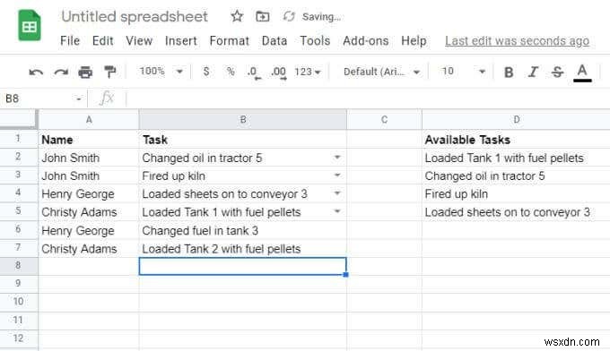 Googleスプレッドシートでドロップダウンリストを作成・活用する方法