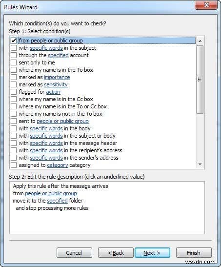 【Outlook】ルールを使って受信メールを自動的にフォルダへ振り分ける方法