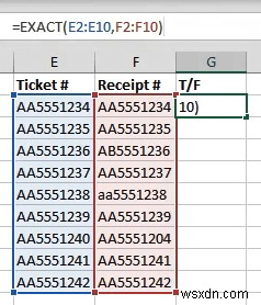 Excelで一致する値を見つける方法｜EXACT・MATCH・VLOOKUP関数の使い方