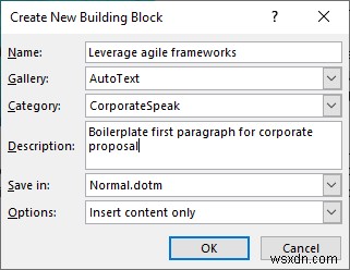 Microsoft Wordで定型句(AutoText)を作成・活用する方法|オートコレクトとの違いも解説