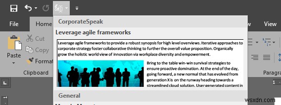 Microsoft Wordで定型句(AutoText)を作成・活用する方法|オートコレクトとの違いも解説