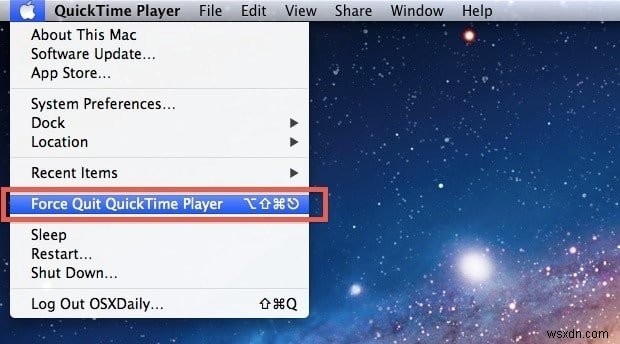 キーボードショートカットでMacアプリを強制終了する6つの方法