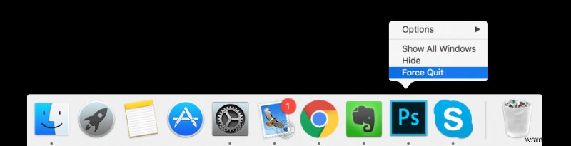 キーボードショートカットでMacアプリを強制終了する6つの方法