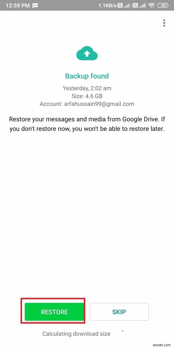 GoogleドライブのWhatsAppバックアップをiPhoneに復元する2つの方法