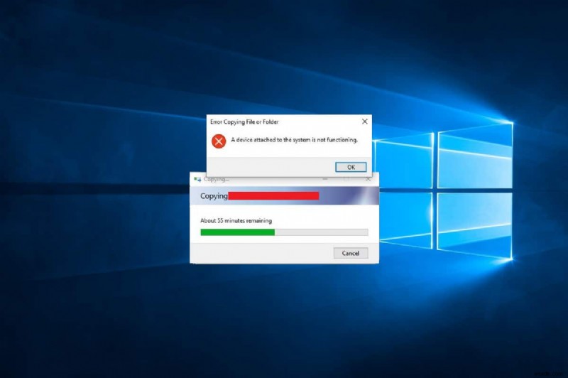 Windows 10で「システムに接続されたデバイスが機能していません」エラーを解決する9つの対処法
