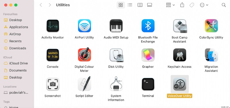 Macのユーティリティフォルダとは?開き方3パターンと便利な機能8選を徹底解説