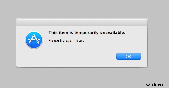 【Mac】「このアイテムは現在一時的に利用できません」エラーを修正する6つの方法