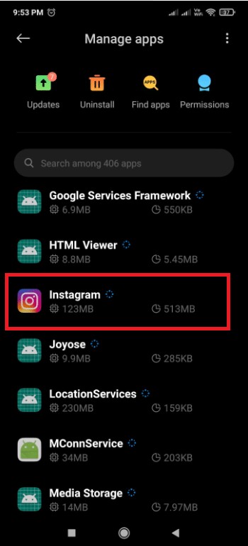 Instagramの投稿・ストーリーが送信中に止まる問題を解決する9つの方法