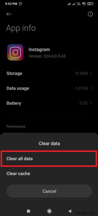 Instagramの投稿・ストーリーが送信中に止まる問題を解決する9つの方法