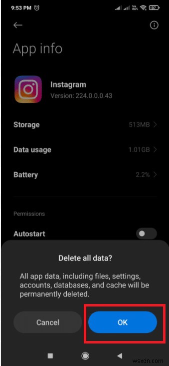 Instagramの投稿・ストーリーが送信中に止まる問題を解決する9つの方法
