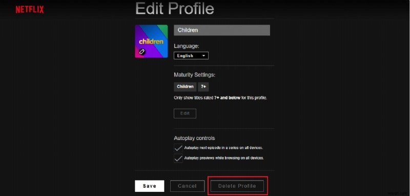 Netflixのプロファイルを削除する方法【PC・スマホ・テレビ対応】
