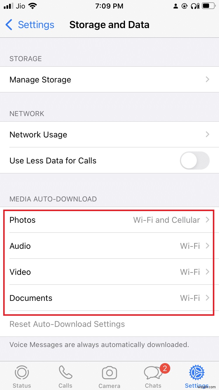 【Android/iPhone対応】WhatsAppのメディア自動ダウンロードをオフにする方法