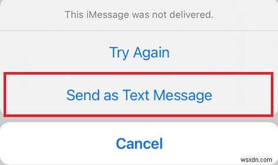【iPhone】「このメッセージを送信するにはiMessageを有効にする必要があります」エラーの解決方法
