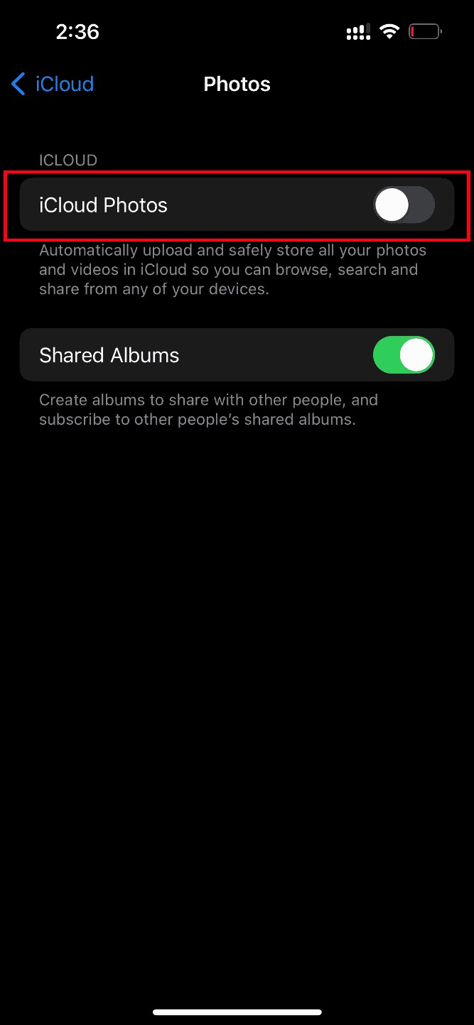 iPhoneで「この写真の高画質バージョンの読み込み中にエラーが発生しました」を解決する方法