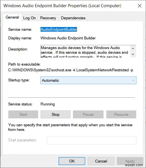 Windows 10で「オーディオサービスが応答しません」エラーを修正する6つの方法