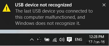 Windows 10でUSBデバイスが認識されない「デバイス記述子の要求の失敗」エラーを解決する7つの方法