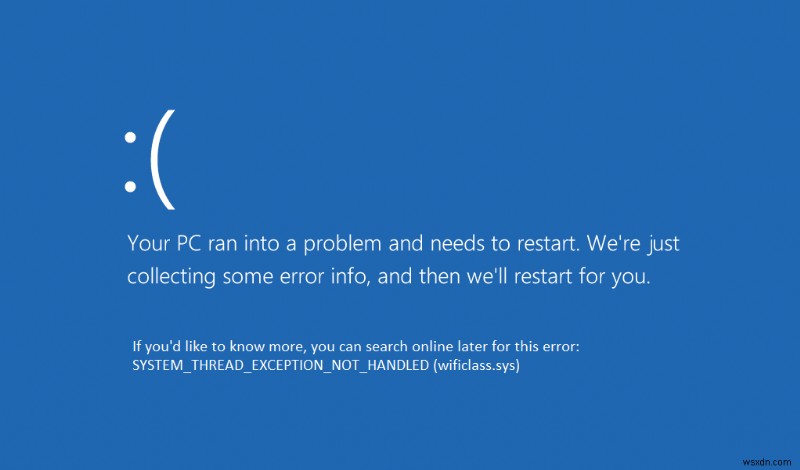 【Windows 10】SYSTEM_THREAD_EXCEPTION_NOT_HANDLEDエラーの原因と4つの解決策