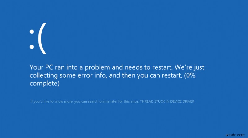 Windows 10で発生する「THREAD_STUCK_IN_DEVICE_DRIVER」エラー(0x000000EA)の原因と10の解決方法