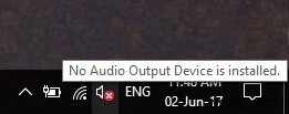 Windows 10で「オーディオ出力デバイスがインストールされていません」エラーを解決する5つの方法