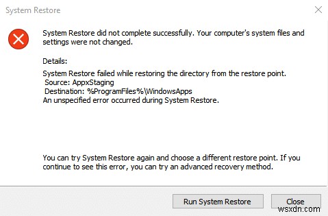 Windows 10で「システムの復元が正常に完了しませんでした」エラーを修正する8つの方法