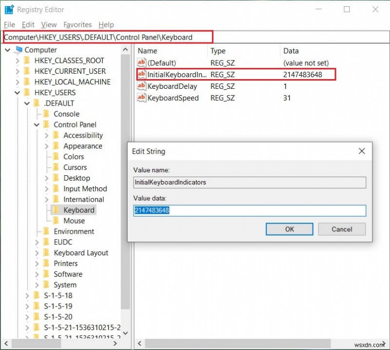 Windows 10で起動時にNum Lock(テンキーロック)を自動的に有効にする方法