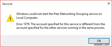Peer Name Resolution Protocolサービスが起動しない場合の対処法|エラー0x80630203などの解決手順