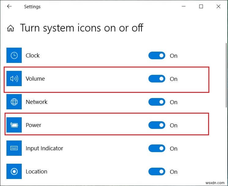 【Windows】タスクバーからシステムアイコン(音量・ネットワーク・電源)が消えたときの直し方
