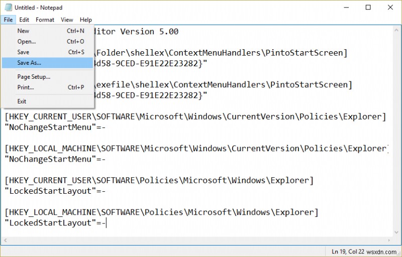 【解決済み】Windows 10で「スタートにピン留めする」オプションが表示されないときの直し方