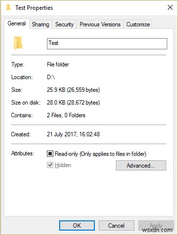 【Windows 10】「隠し属性」チェックボックスがグレーアウトして選択できないときの直し方