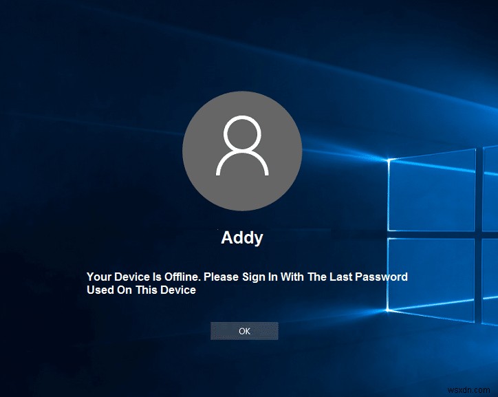 Windowsで「お使いのデバイスはオフラインです。このデバイスで最後に使用したパスワードでサインインしてください」エラーが出たときの対処法5選