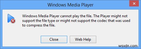 Windows Media Playerでファイルが再生できないエラーを解決する9つの方法