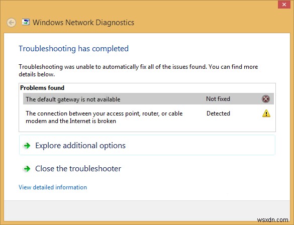 Windows 10で「デフォルトゲートウェイが利用できません」エラーを解決する5つの方法