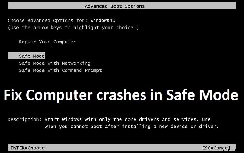 【Windows】セーフモードでPCがクラッシュ・フリーズする原因と8つの対処法