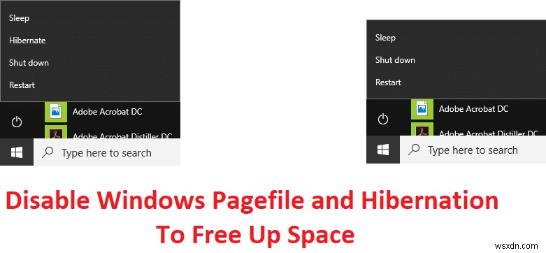 Windowsのページファイルと休止状態を無効化してディスク容量を解放する方法