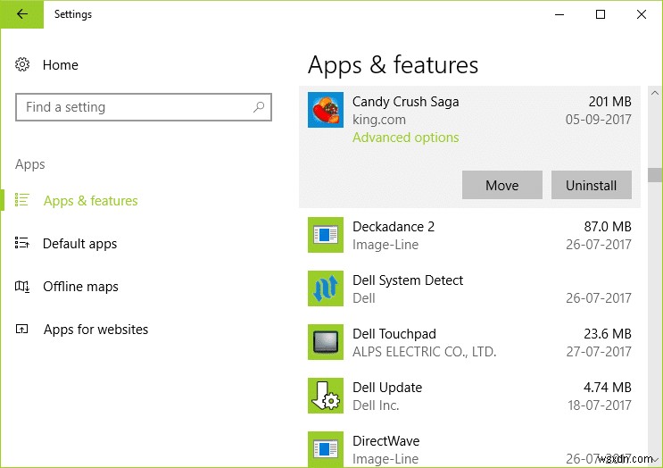 Windows 10のアプリを別のドライブに移動する方法