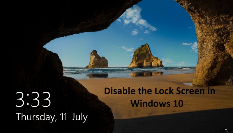 Windows 10 のロック画面を無効にする方法【4つの方法を徹底解説】