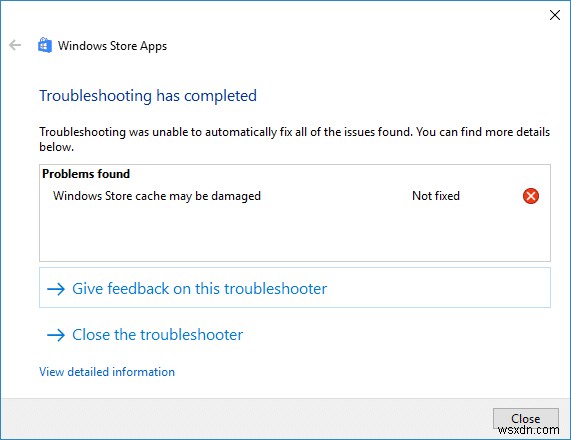 「Windowsストアのキャッシュが破損している可能性があります」エラーを修正する6つの方法