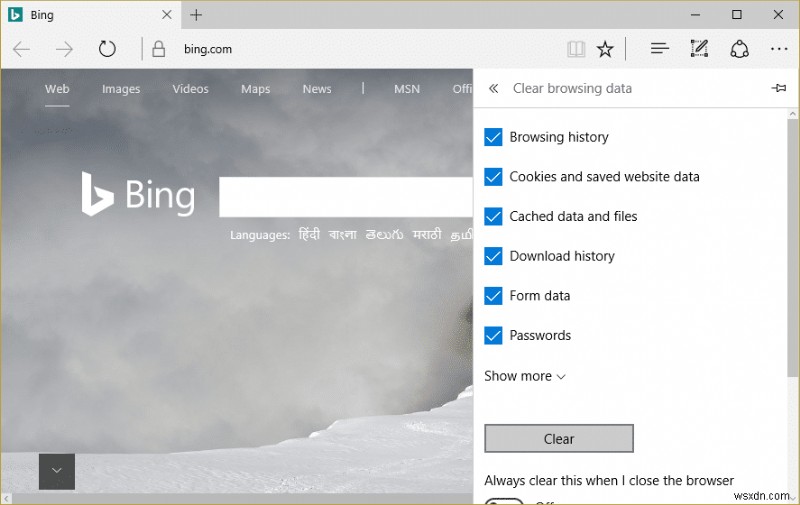 Microsoft Edgeに表示される偽ウイルス警告ポップアップを削除する方法