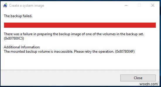Windowsバックアップエラー0x807800C5を解決する5つの対処法