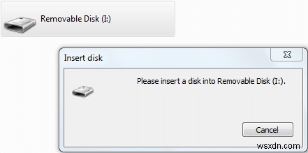 【解決】USBメモリで「リムーバブル ディスクにディスクを挿入してください」エラーが出たときの対処法