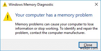 「お使いのコンピューターにメモリの問題があります」エラーを解決する8つの方法