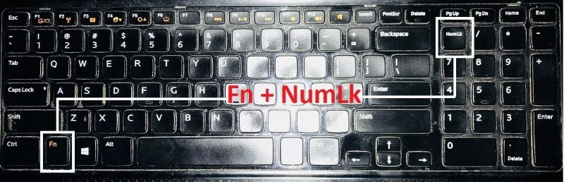 キーボードで文字の代わりに数字が入力される問題を解決する方法