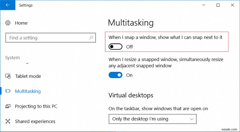Windows 10でタスクビューボタンを無効にする4つの方法