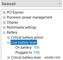Windows 10でバッテリーの重要レベルを変更する方法｜1%まで下げる2つの手順