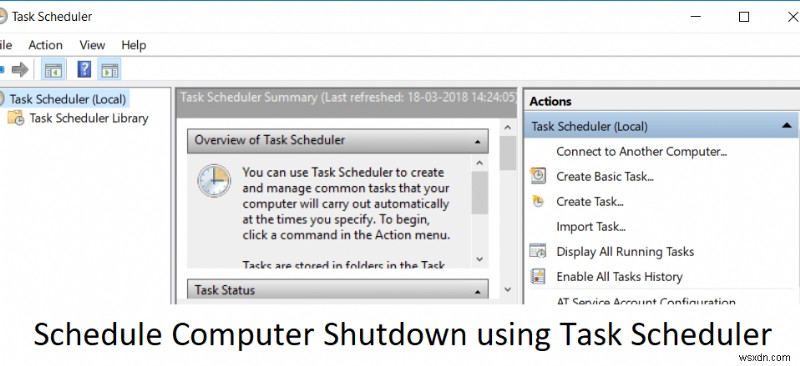 タスクスケジューラを使ってPCの自動シャットダウンを予約する方法【Windows】