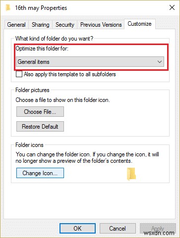 Windows 10でドライブ・フォルダー・ライブラリのテンプレートを変更する方法