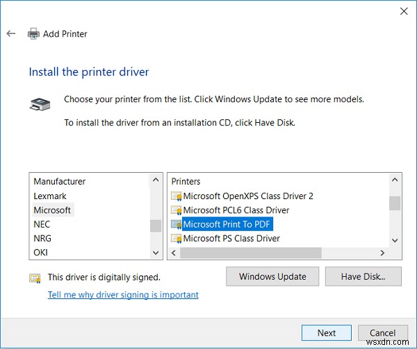 【解決済み】Microsoft Print to PDF が動作しない場合の対処法