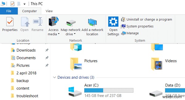 Windows 10でネットワークドライブをマップする2つの方法